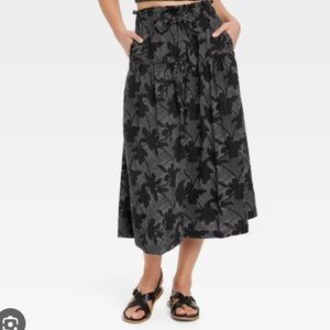 Universal Thread  Long Floral Skirt